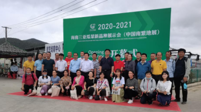 2020-2021年海南省瓜菜新优品种展示观摩会在三亚举行