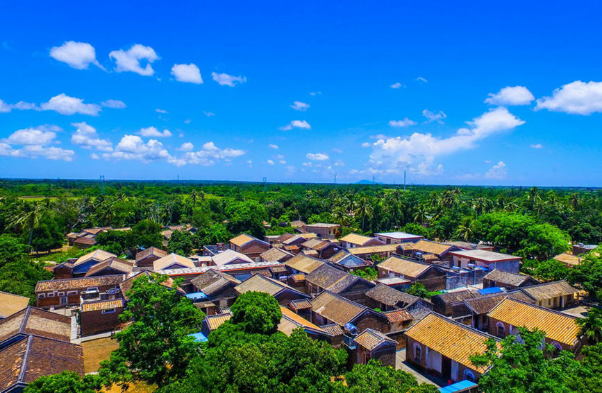 文昌美丽乡村。文昌市委宣传部供图