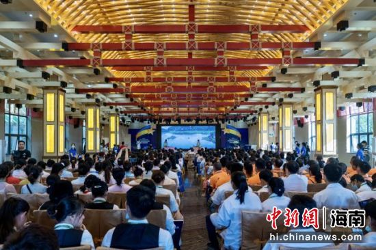 2021海南琼中职业技能竞赛现场。主办方供图