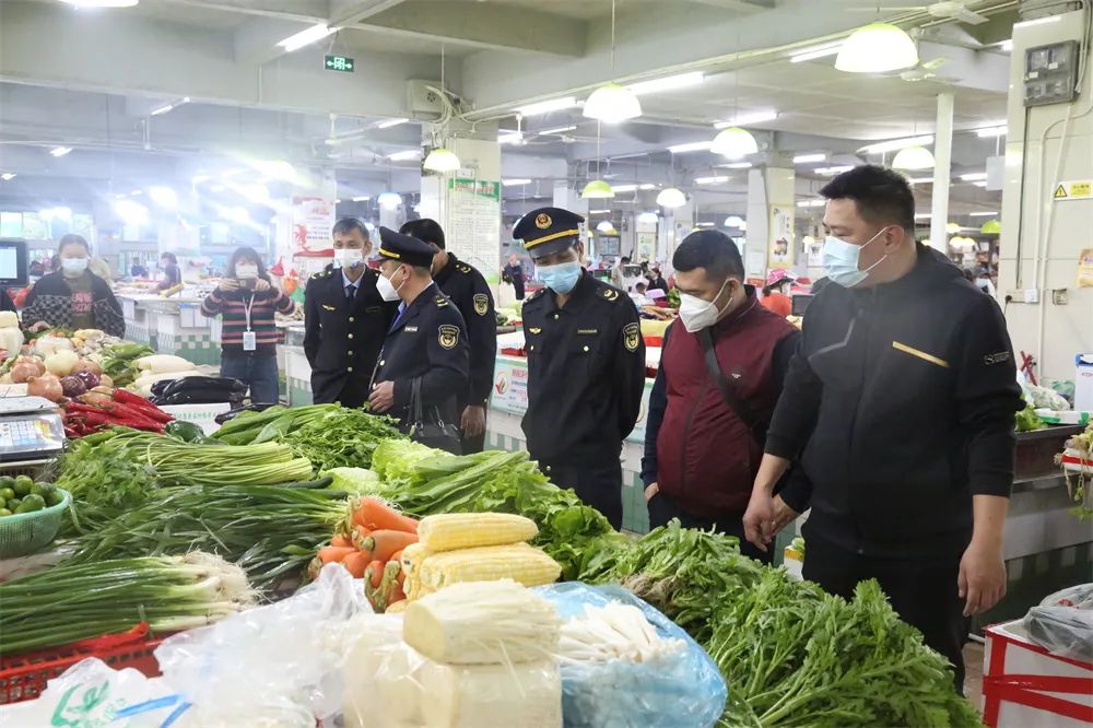 昌江开展农贸市场检查 确保春节期间“菜篮子”保供稳价