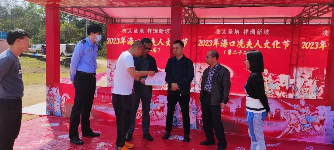 服务保障到位！海口市监龙华分局与您相约冼夫人文化节