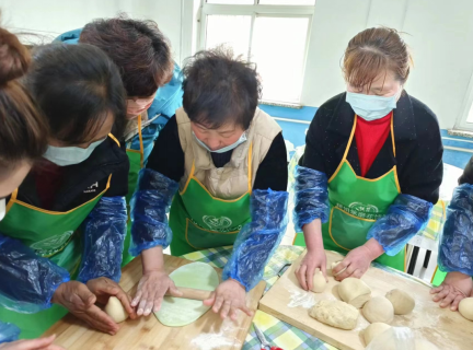 学做花饽饽 文化共传承