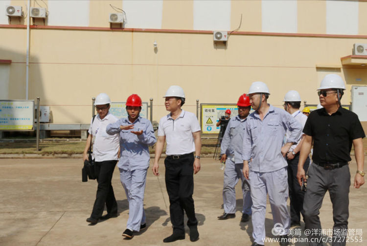 洋浦市场监管局局长林书连带队深入一线 保障“两会”期间企业安全生产