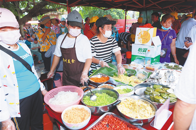 儋州大成镇：佳果美食对胃口 古树美景悦心眸