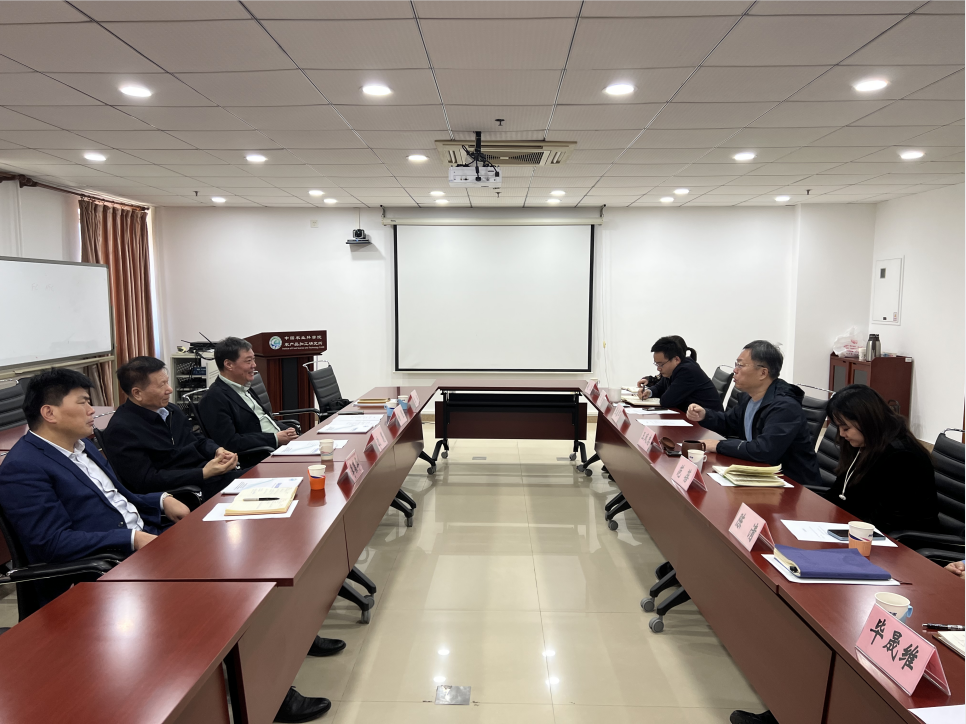 中国食协常务副会长沈篪到中国农科院农产品加工所调研