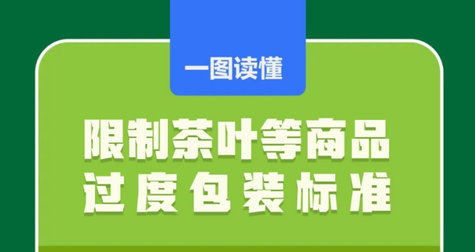 一图读懂｜限制茶叶等商品过度包装标准