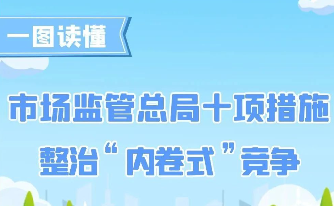 市场监管总局十项措施整治“内卷式”竞争