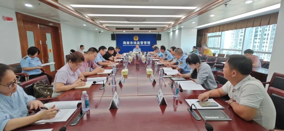 海南省市场监管局开展2025年新选派驻村第一书记和乡村振兴工作队队员集体谈心谈话