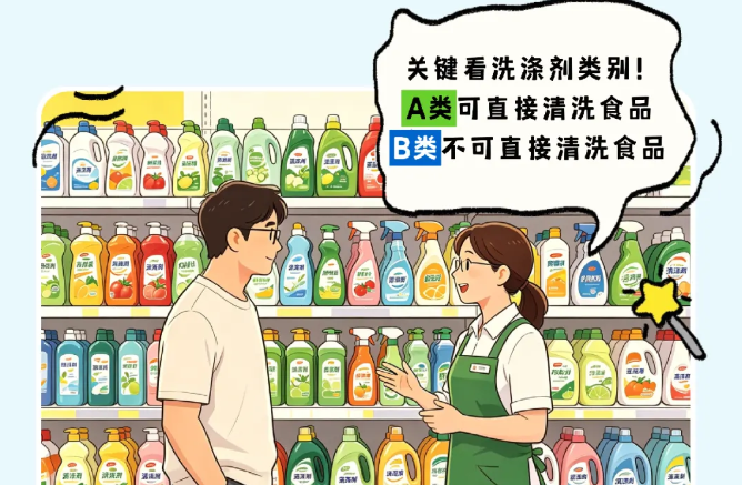 “洗”得安心,食品用洗涤剂消费指南